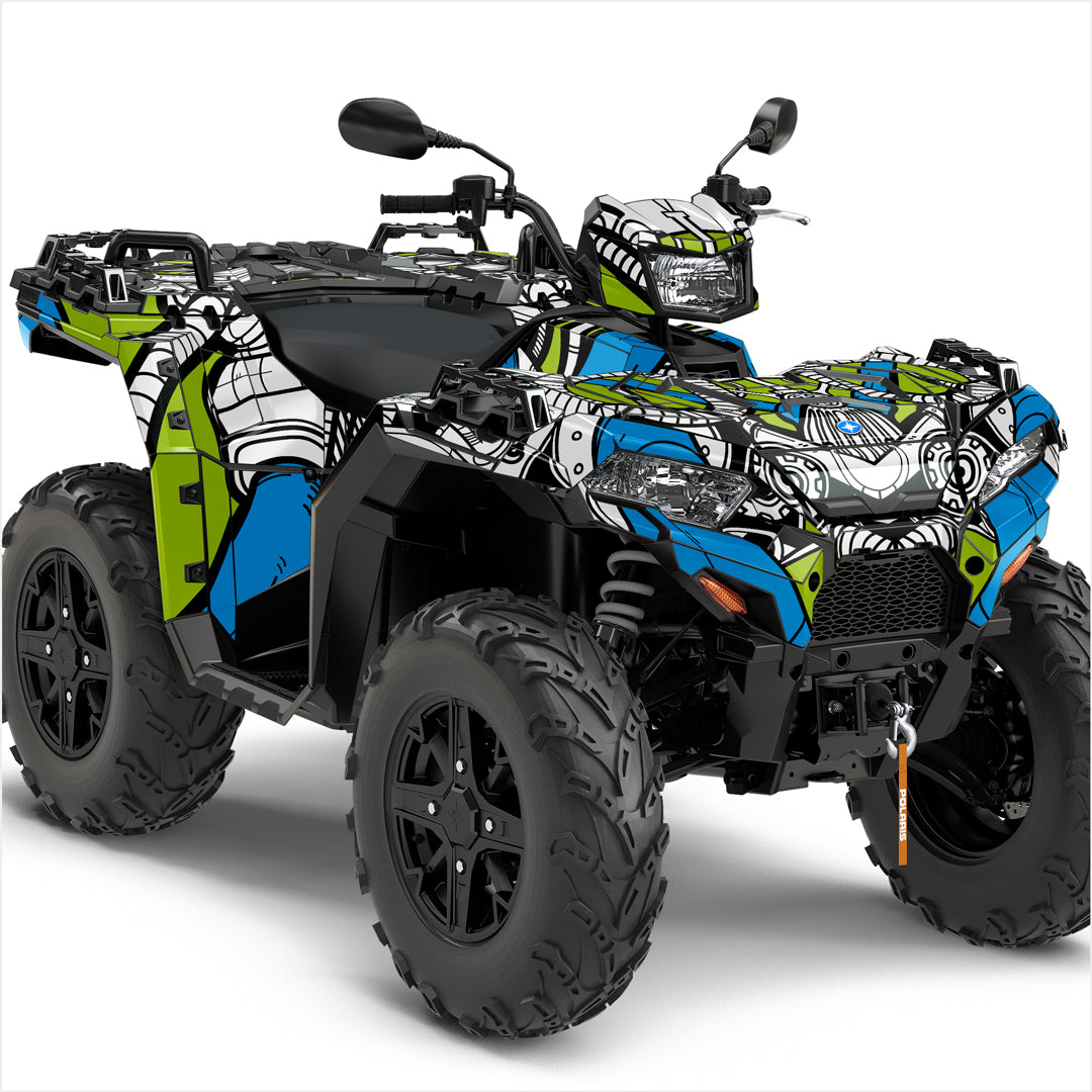 SPORTSMAN POLARIS stickers lecals wrap