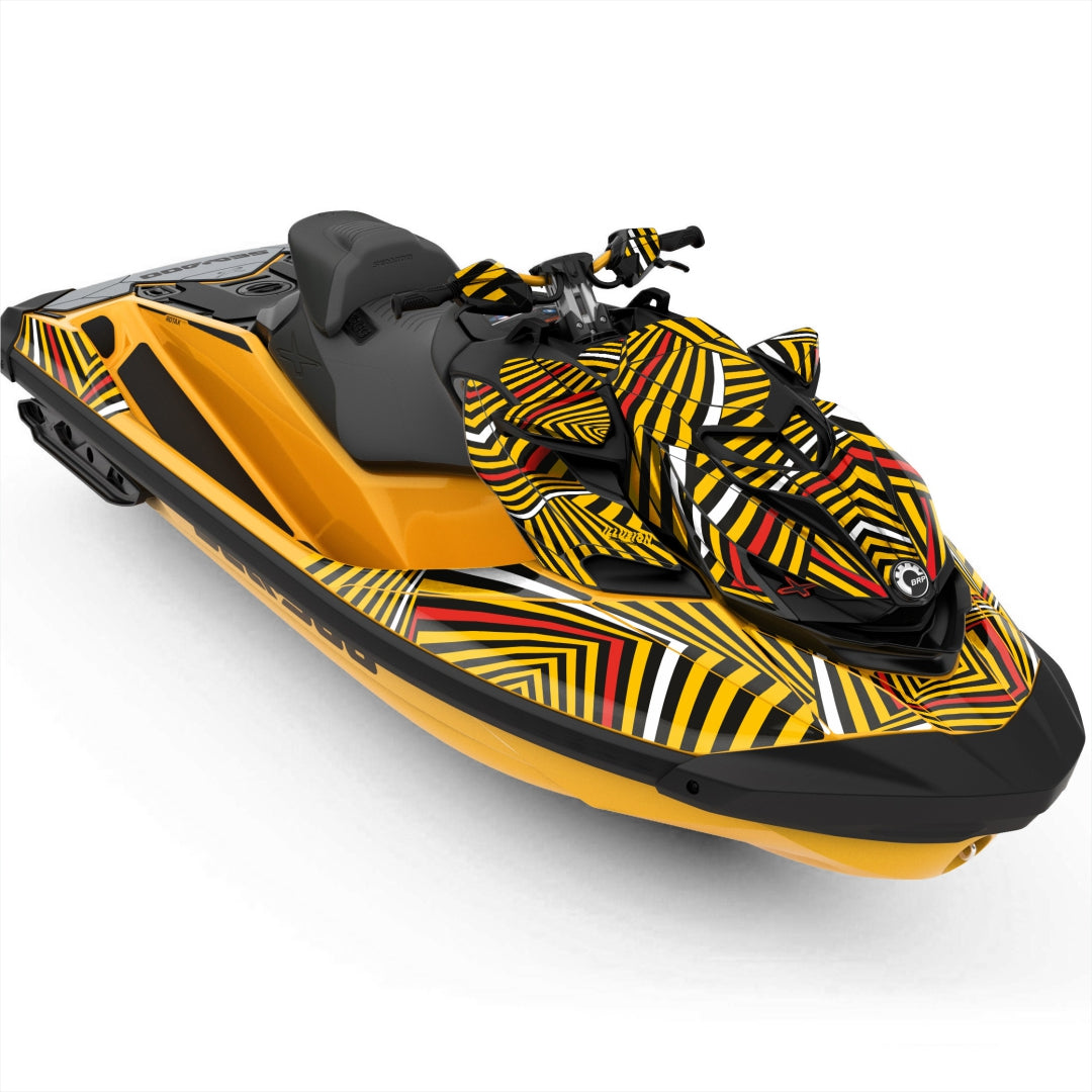 Seadoo RXP yellow graphics