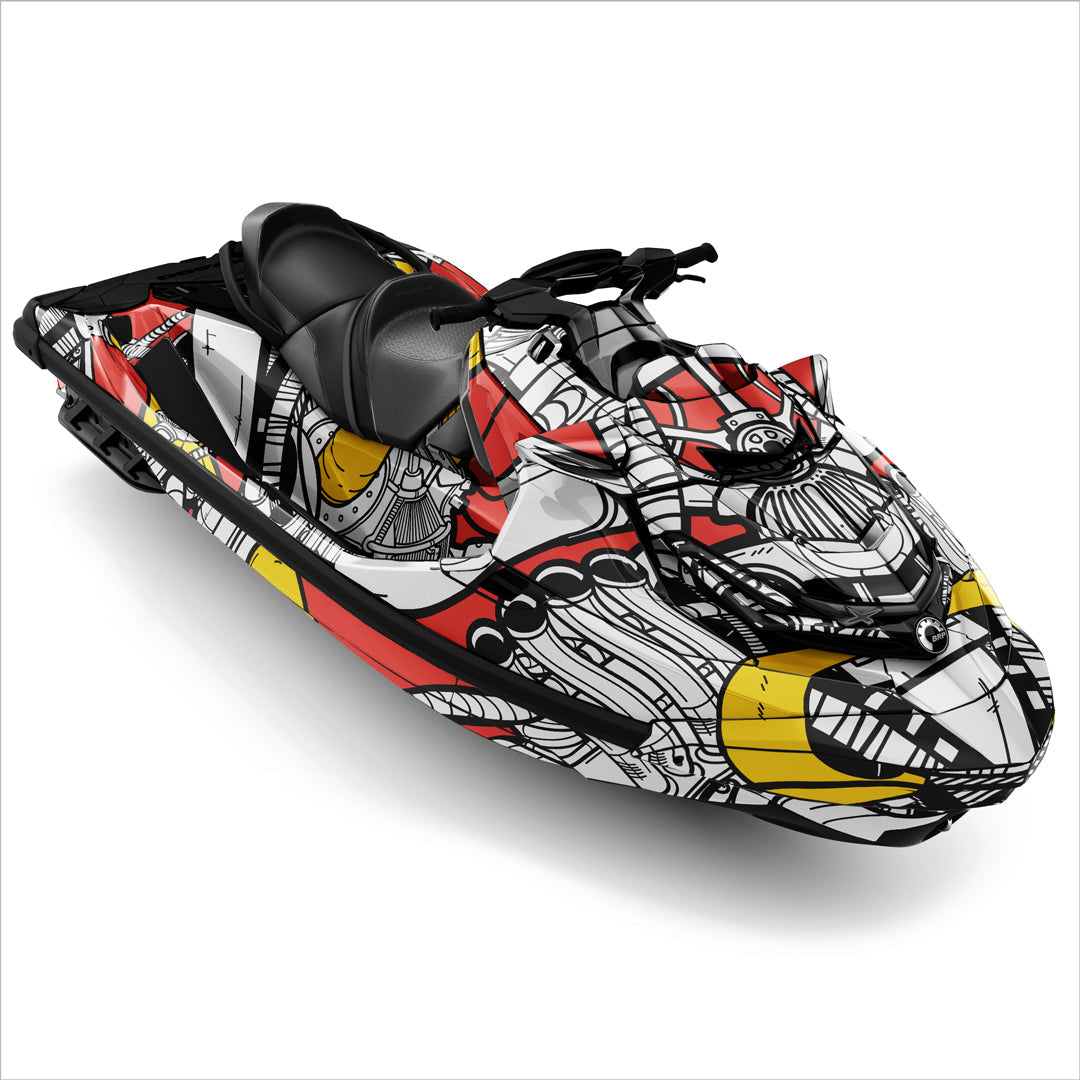 Seadoo RXT GTX graphics kit