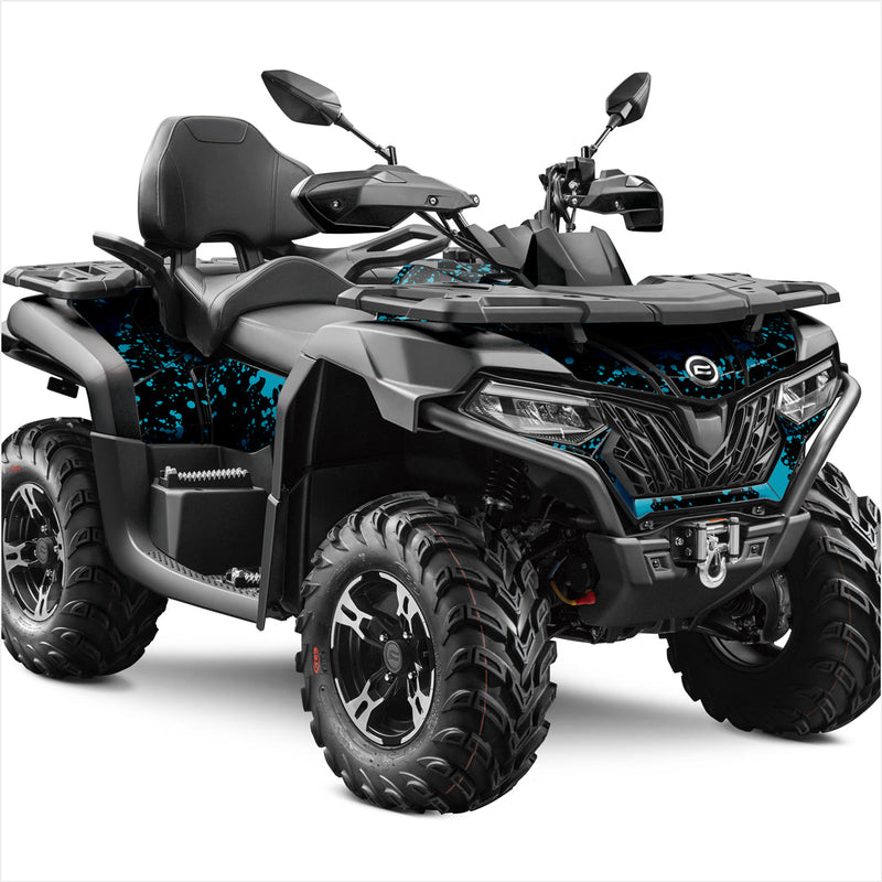 TEAM THUNDER RACING design stickers for CFMOTO CFORCE 600-625