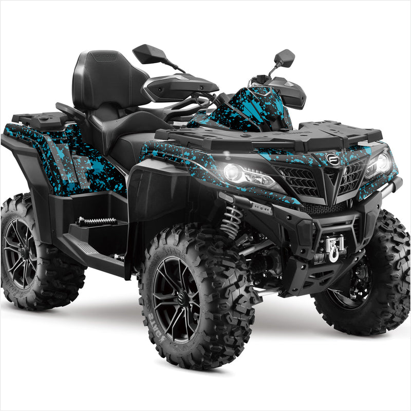 TEAM THUNDER RACING design stickers for CFMOTO CFORCE 800-1000