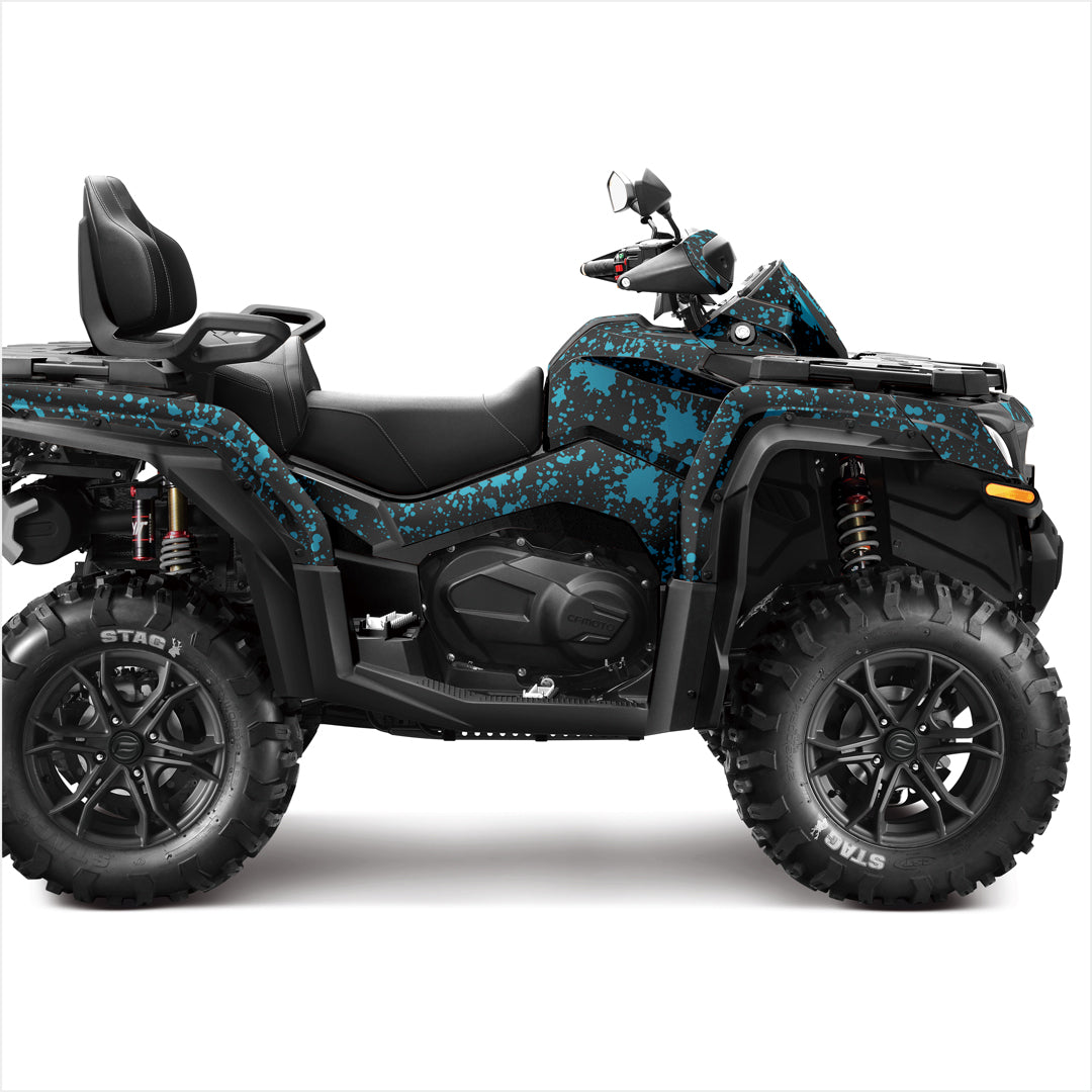 TEAM THUNDER RACING design stickers for CFMOTO CFORCE 800-1000