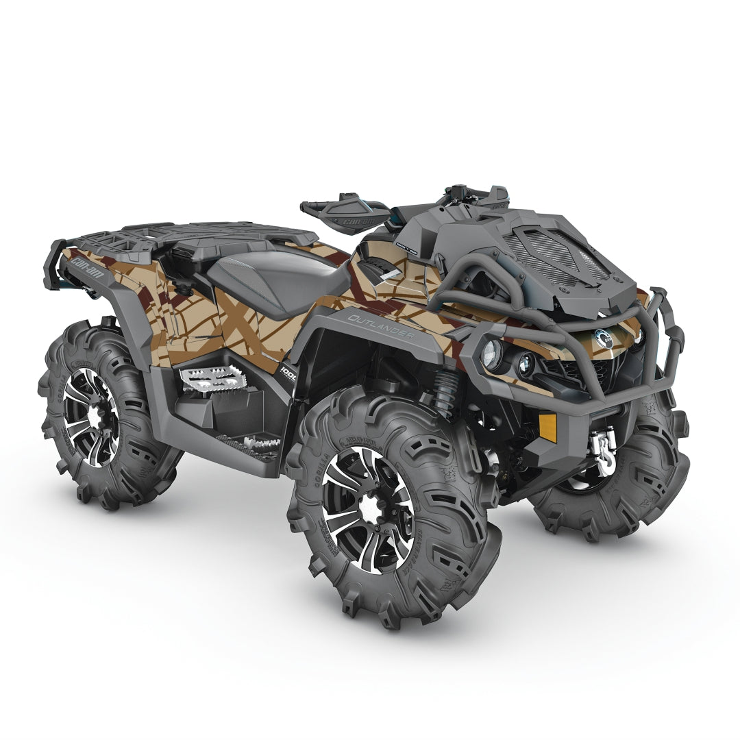 Can Am Outlander XMR full wrap kit stickers