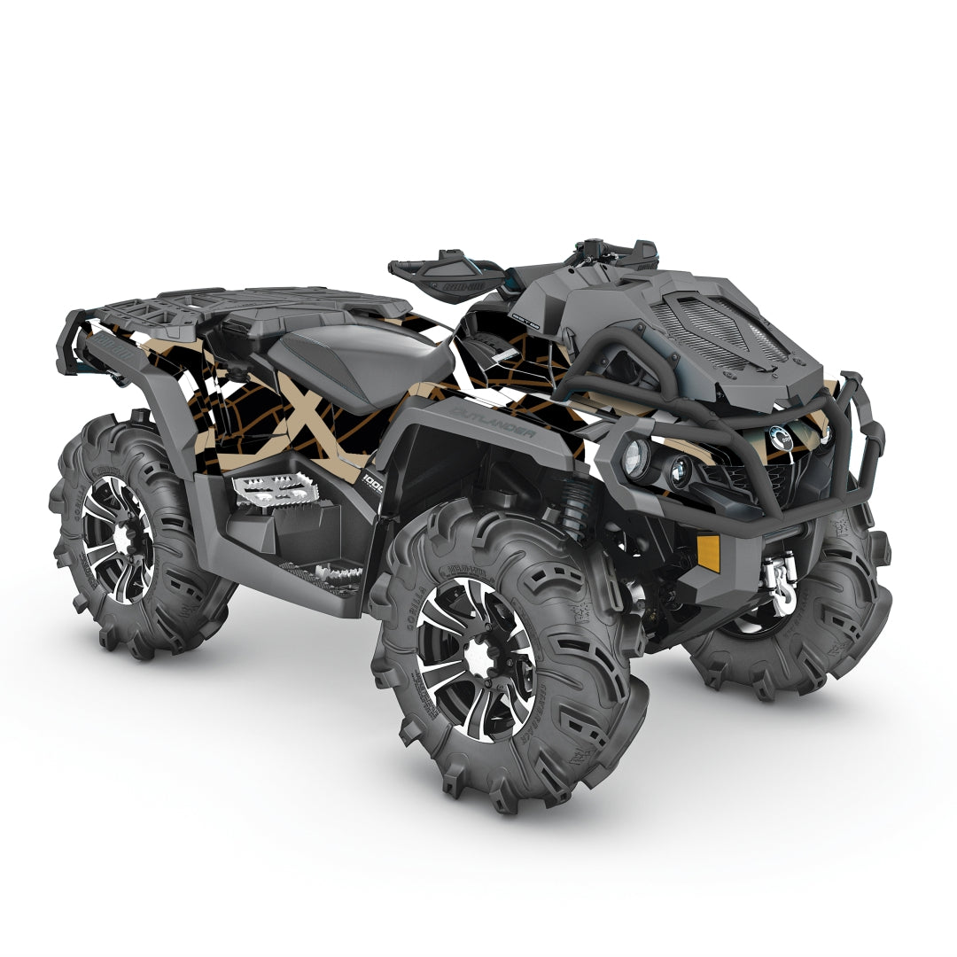 Can Am Outlander XMR full wrap kit stickers