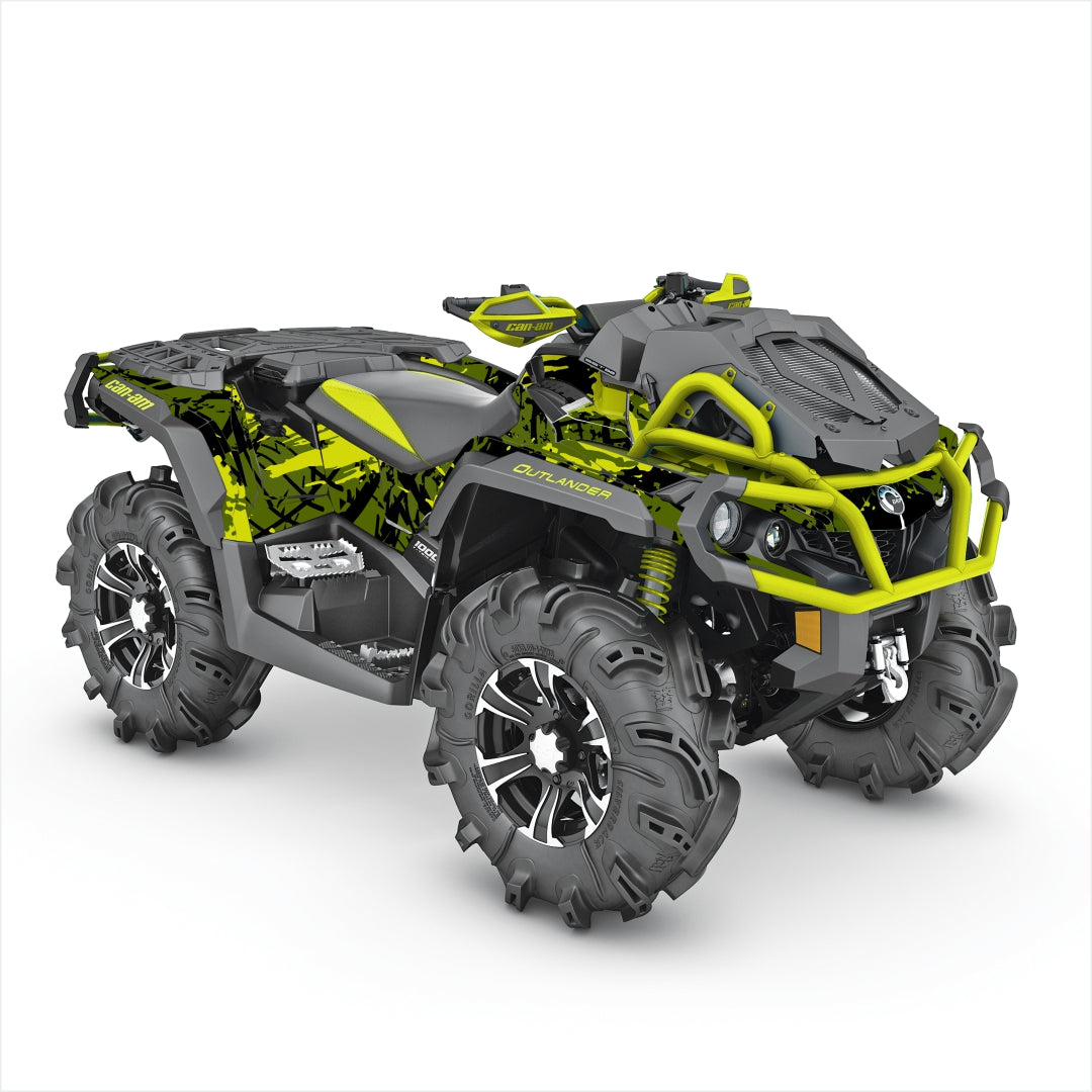 Can Am Outlander graphics kit XMR camo