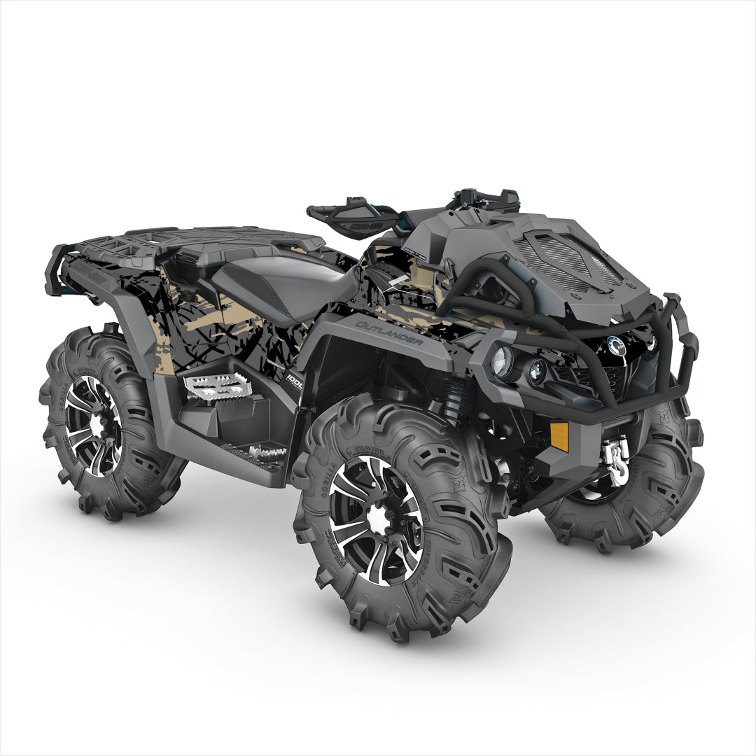 Can Am outlander desert grey graphics