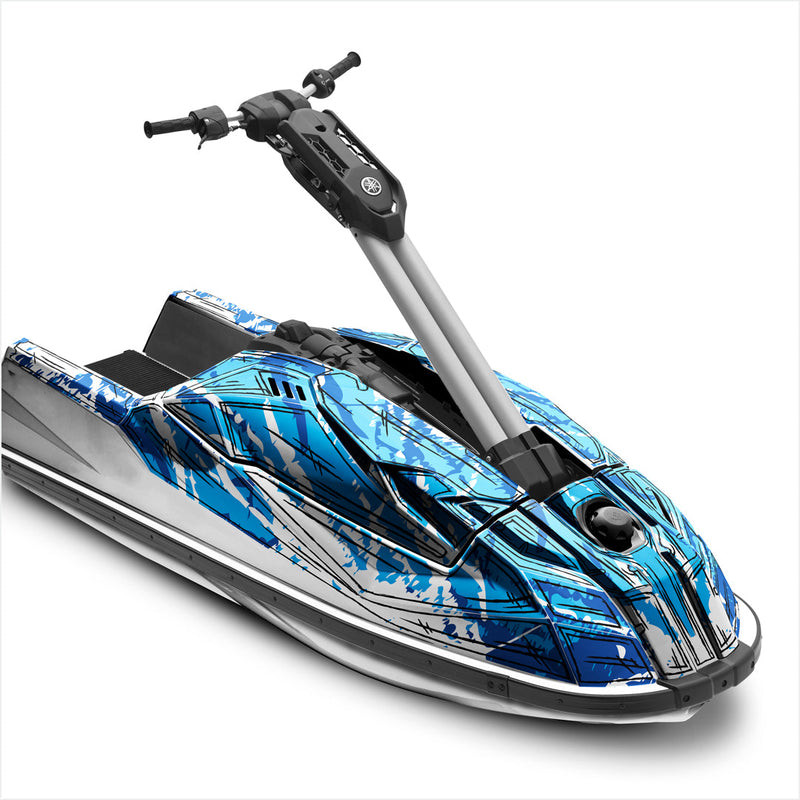 SHADED design stickers for Yamaha SUPER JET