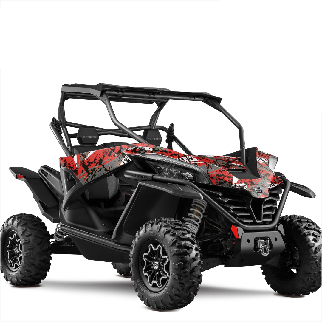 cfmoto zforce sport decal kit camo