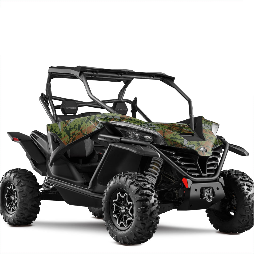 cfmoto zforce sport graphic kit camo