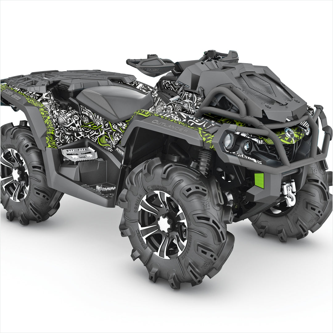 decal kit can am outlander xmr