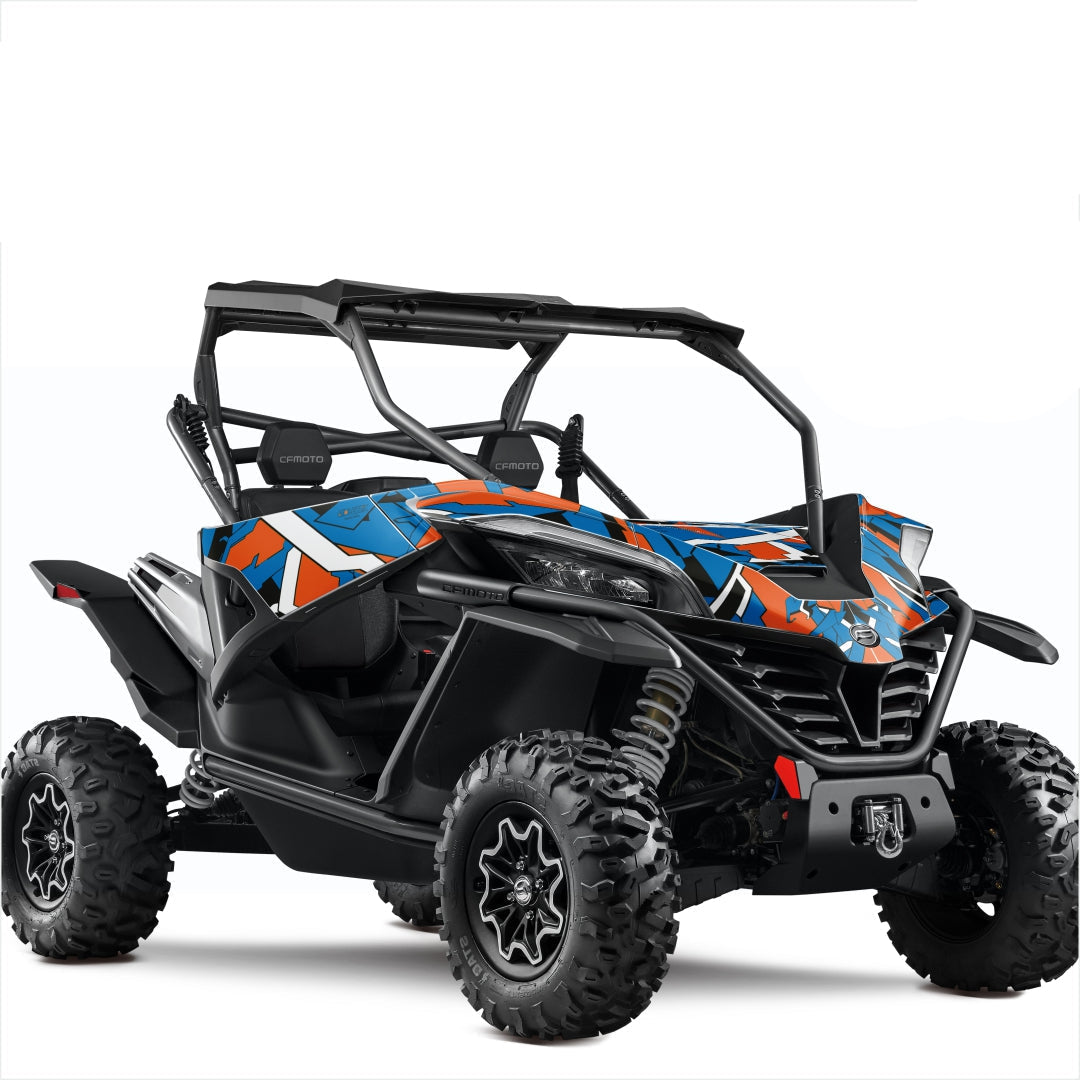 decals for cfmoto zforce sport blue