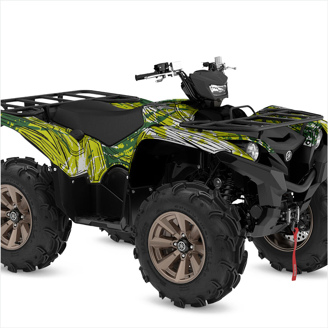 graphics-green-decals-Yamaha-Grizlly-700