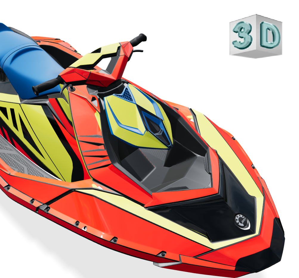 WINNER design stickers for Sea-Doo SPARK
