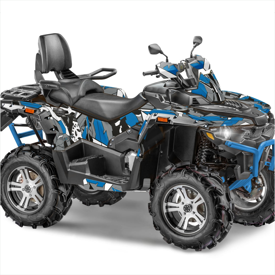 stels guepard stickers blue