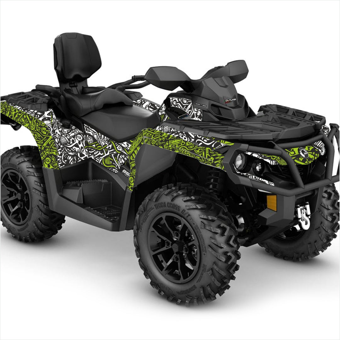 sticker kit can am outlander