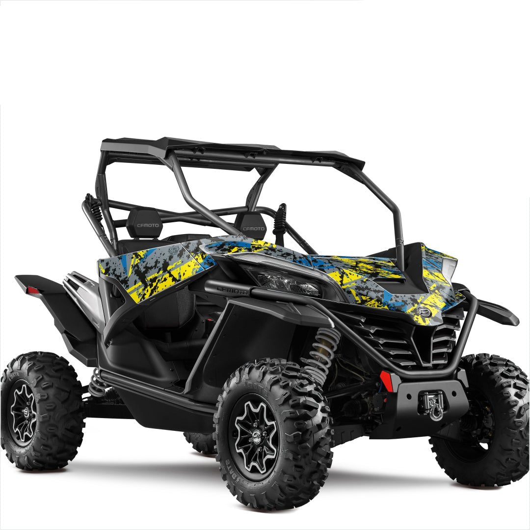 sticker kit zforce yellow
