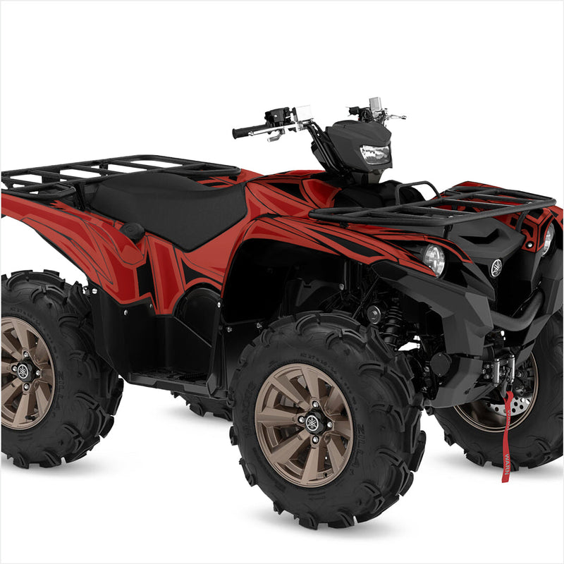 SIMPLE design stickers for Yamaha Grizzly 700