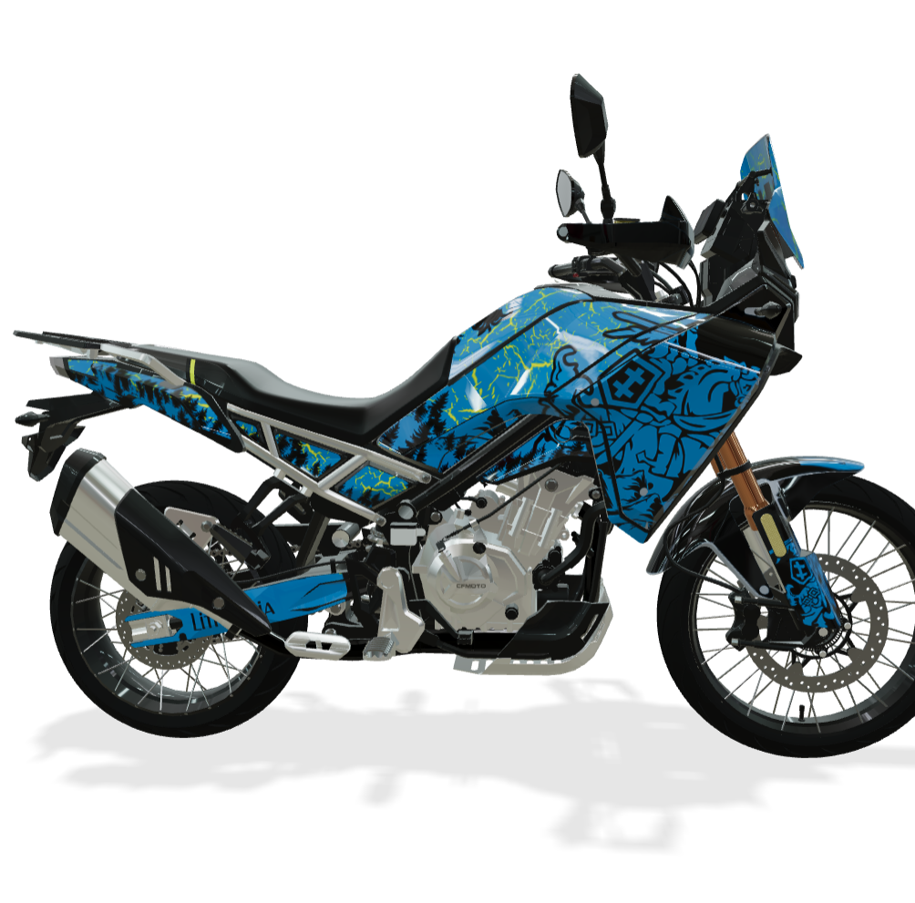 VYTIS design stickers for CFMOTO MT450